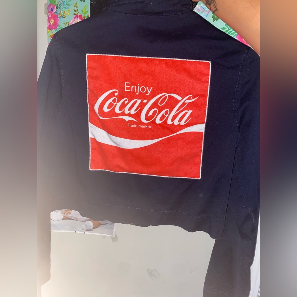 Navy blue Coca-Cola Jacket